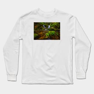 Horseshoe Falls II, Mt Field NP, Tasmania Long Sleeve T-Shirt